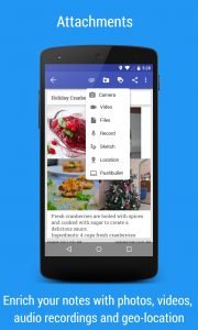 اسکرین شات 7 برنامه Omni Notes