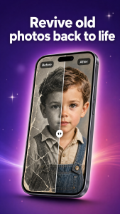 اسکرین شات 1 برنامه AI Photo Enhancer FixMyPhotos