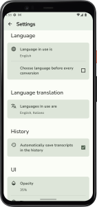 اسکرین شات 5 برنامه Transcriber for WhatsApp