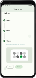 اسکرین شات 4 برنامه Transcriber for WhatsApp