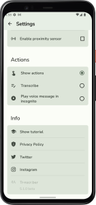 اسکرین شات 7 برنامه Transcriber for WhatsApp