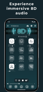 اسکرین شات 6 برنامه Ambience: sleep sounds
