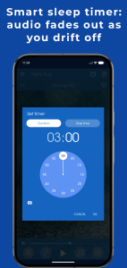 اسکرین شات 4 برنامه Rainy Day: sleep sounds