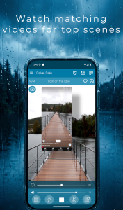 اسکرین شات 8 برنامه Relax Rain: sleep sounds