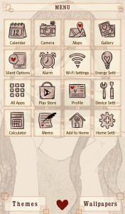 اسکرین شات 2 برنامه Camera Girl Theme