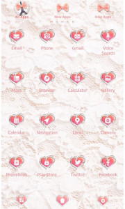 اسکرین شات 3 برنامه Cute Theme-Girly Eiffel Tower-