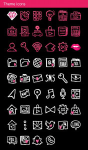 اسکرین شات 4 برنامه Glitter Lip Wallpaper