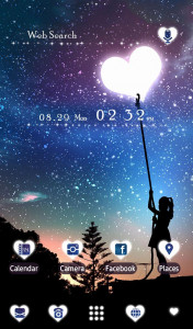 اسکرین شات 5 برنامه Catch the Heart Theme +HOME