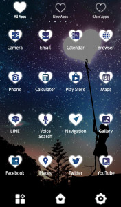 اسکرین شات 3 برنامه Catch the Heart Theme +HOME