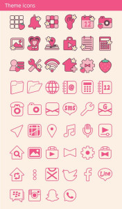 اسکرین شات 4 برنامه Strawberry Checks +HOME Theme