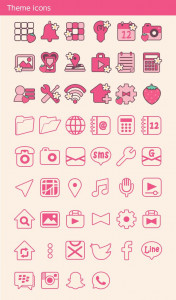 اسکرین شات 4 برنامه Strawberry Checks +HOME Theme