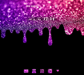 اسکرین شات 1 برنامه Wallpaper Melting Glitter