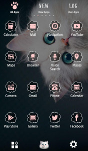 اسکرین شات 3 برنامه Cute Theme What's the Time?