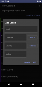 اسکرین شات 3 برنامه MoreLocale 2