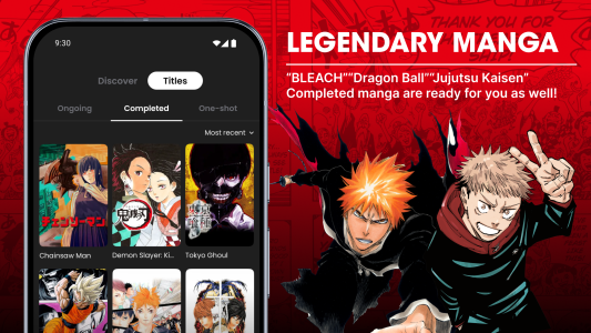 اسکرین شات 5 برنامه MANGA Plus by SHUEISHA