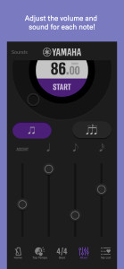 اسکرین شات 3 برنامه Yamaha METRONOME