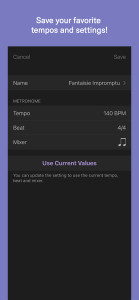اسکرین شات 4 برنامه Yamaha METRONOME