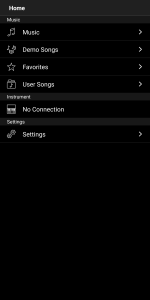 اسکرین شات 1 برنامه Chord Tracker
