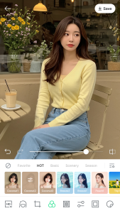 اسکرین شات 4 برنامه لاین کمرا (line camera)