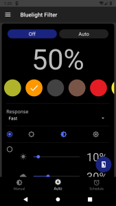 اسکرین شات 6 برنامه Bluelight Filter for Eye Care