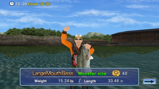 اسکرین شات 8 بازی Bass Fishing 3D