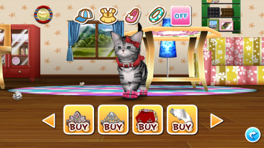 اسکرین شات 2 بازی My Cat My Room