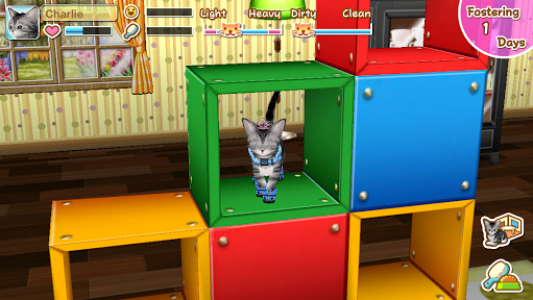 اسکرین شات 1 بازی My Cat My Room