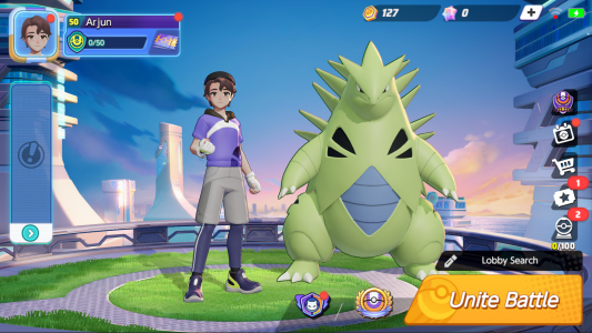اسکرین شات 5 بازی Pokémon UNITE