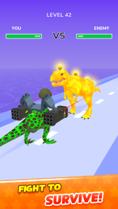 اسکرین شات 3 بازی Dino Evolution Run 3D