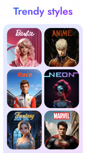 اسکرین شات 3 برنامه Avatarro: AI Avatar Maker