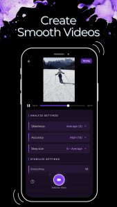 اسکرین شات 2 برنامه Shaky Video Stabilizer