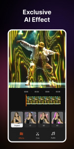 اسکرین شات 1 برنامه Add Music To Video & AI Editor