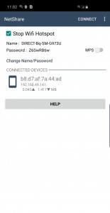 اسکرین شات 7 برنامه NetShare - no-root-tethering