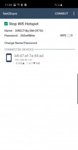 اسکرین شات 6 برنامه NetShare - no-root-tethering