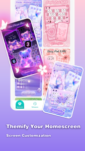 اسکرین شات 2 برنامه Kika Keyboard: Custom themes