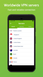 اسکرین شات 3 برنامه Kiwi VPN Connection IP Changer