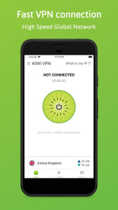 اسکرین شات 1 برنامه Kiwi VPN Connection IP Changer