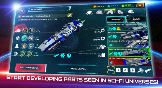 اسکرین شات 4 بازی Starship battle