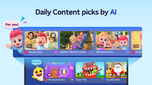 اسکرین شات 3 برنامه Baby Shark World for Kids