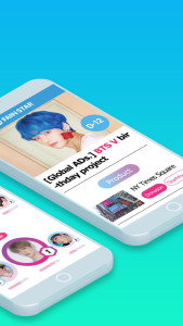 اسکرین شات 2 برنامه FAN N STAR (K-POP Idols Rankin