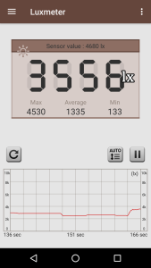 اسکرین شات 3 برنامه Smart Luxmeter