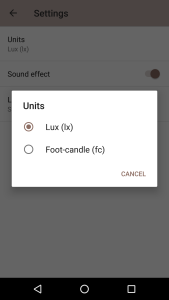 اسکرین شات 6 برنامه Smart Luxmeter