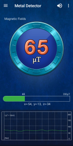 اسکرین شات 5 برنامه Metal Detector