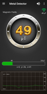 اسکرین شات 1 برنامه Metal Detector