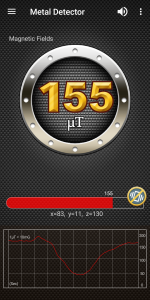 اسکرین شات 2 برنامه Metal Detector