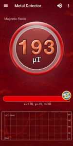 اسکرین شات 6 برنامه Metal Detector