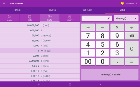 اسکرین شات 8 برنامه Unit Converter