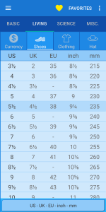 اسکرین شات 4 برنامه Unit Converter