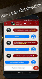 اسکرین شات 3 بازی Ghosts video calls and chat simulator (prank)