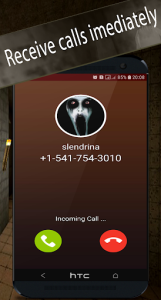 اسکرین شات 2 بازی Ghosts video calls and chat simulator (prank)
